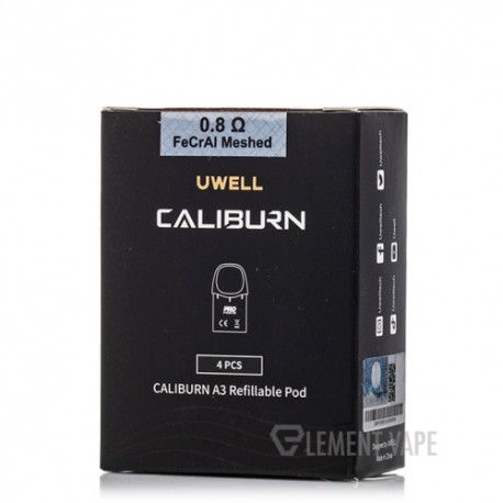 Uwell Caliburn A3 Replacement Pods 4/PK