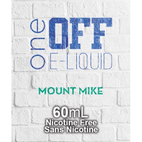 One Off Eliquid - Mt. Mike