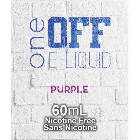 One Off Eliquid - Purple