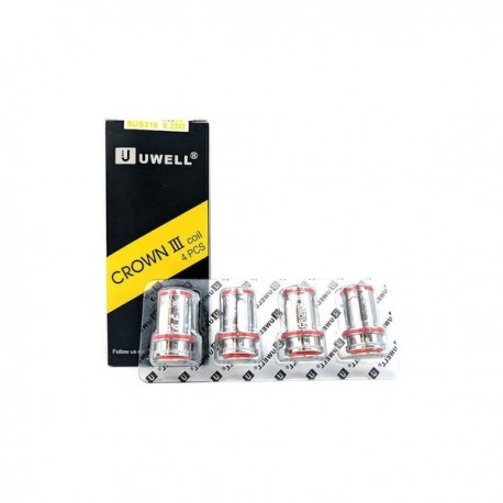Uwell Crown 3 Coils 0.25 Ohm 4/PK